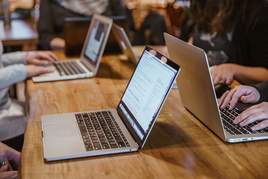 people coding