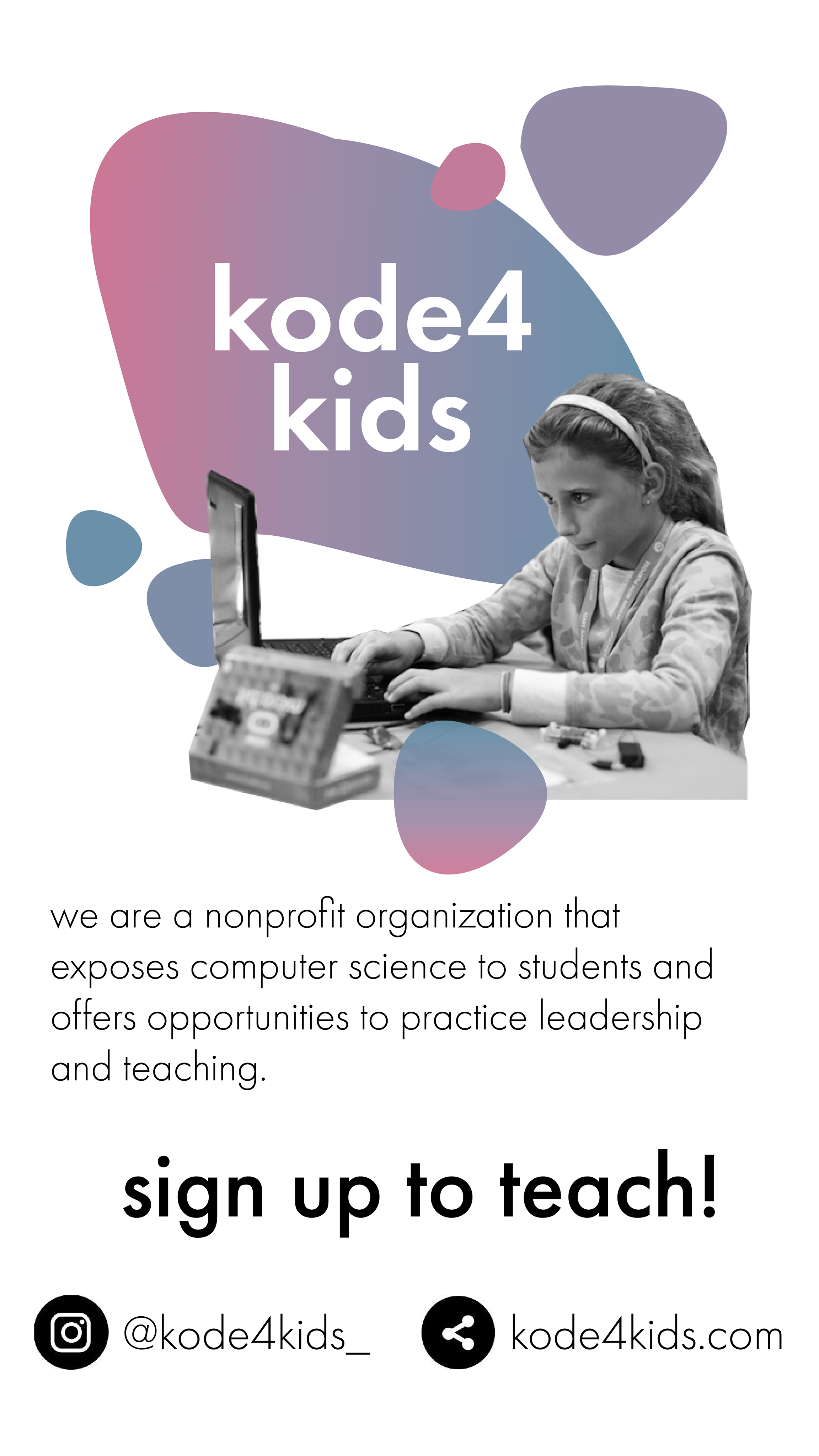 Kode4Kids flyer